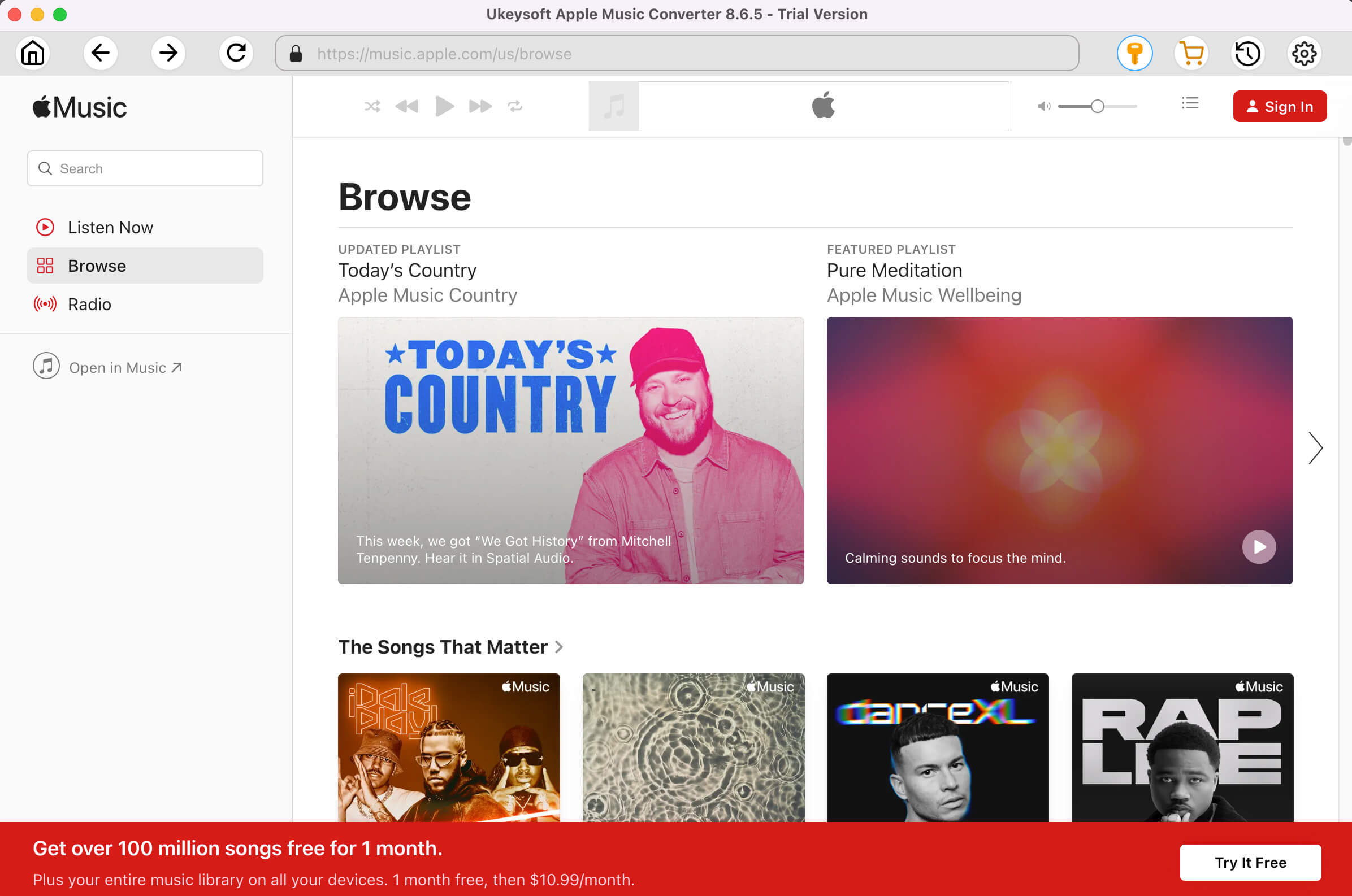 launch Apple Music Converter