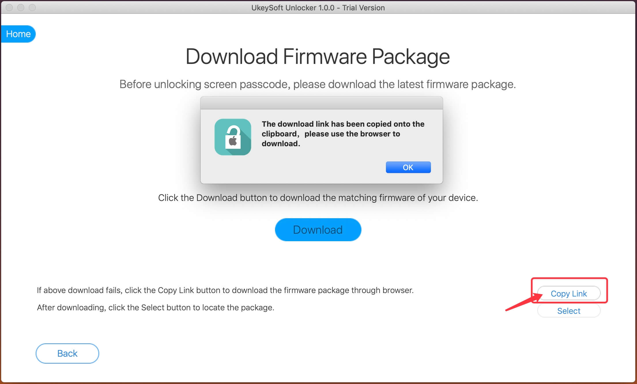 copy firmware link download