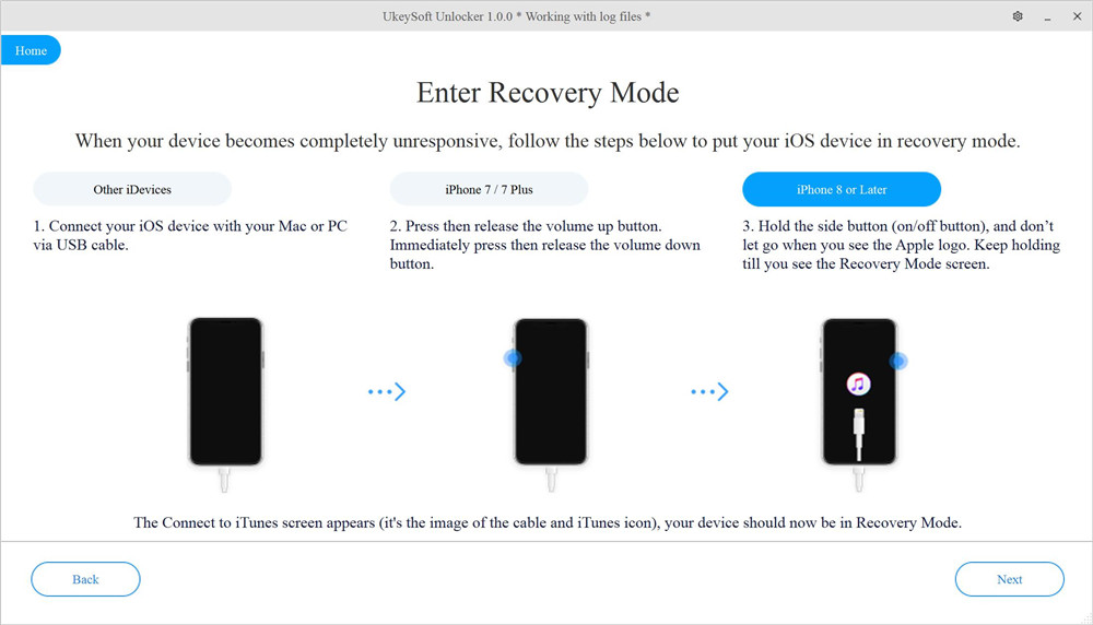 iphone 8 recovery mode