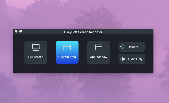 Launch UkeySoft Screen Recorder