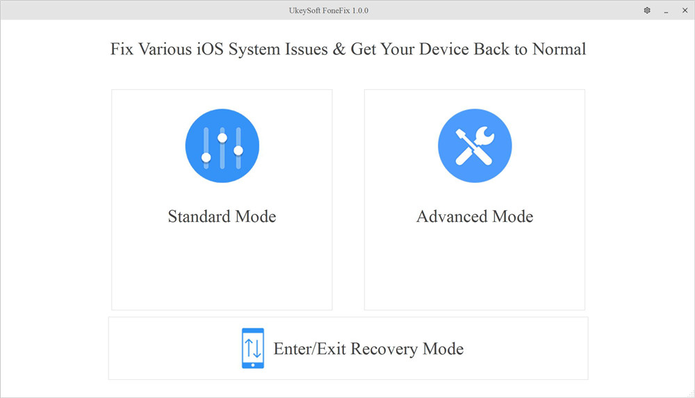 ukeysoft fonefix for windows