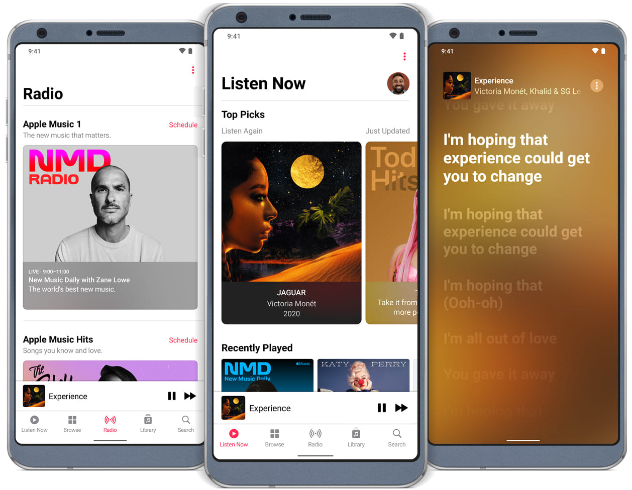 play apple music on android